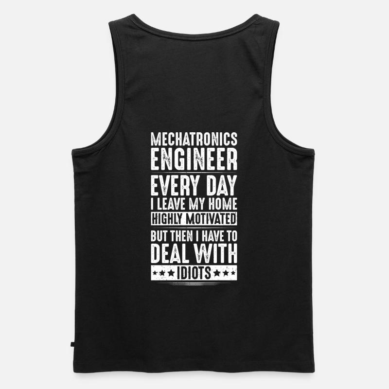 Mechatroniker Mechatronik Mechatronics Engineer - Men's Premium Organic Tank Top - black