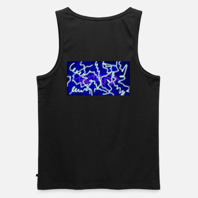 Eyecatcher - Männer Premium Bio Tank Top - Schwarz