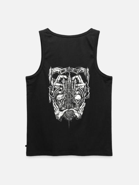streetpunk tattoo design - Männer Premium Bio Tank Top - Schwarz
