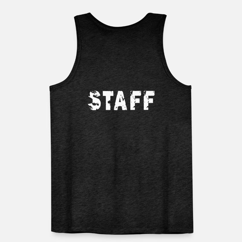 Staff Team Technik Security Aide de construction Débardeur bio Premium Homme
