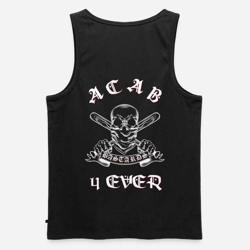 ACAB 1312 - Männer Premium Bio Tank Top - Schwarz