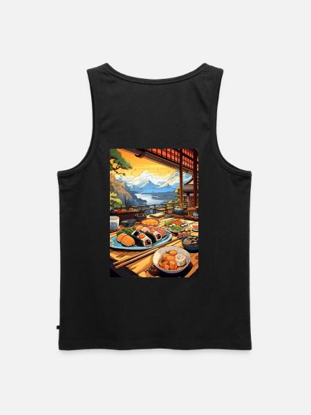 Suhsi Forever - Men's Premium Organic Tank Top - black
