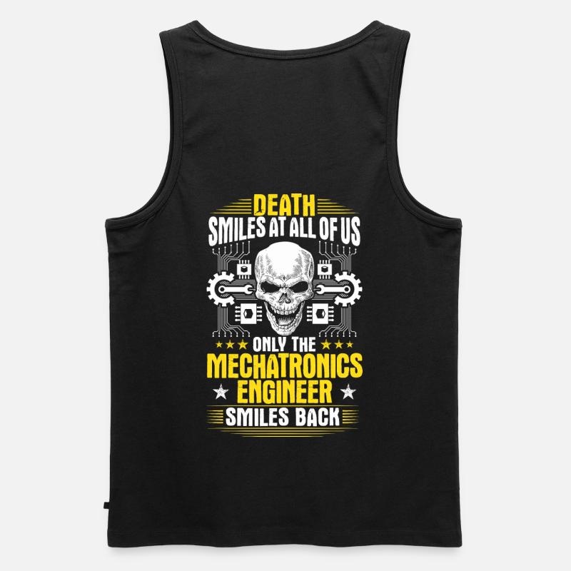 Mechatroniker Mechatronikerin Mechatronik Geschenk - Männer Premium Bio Tank Top - Schwarz