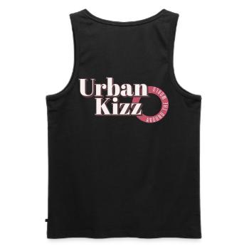 Urban Kizz dans le monde - Débardeur bio Premium Homme - noir - Dos - AI Model Male 178 light (178cm)