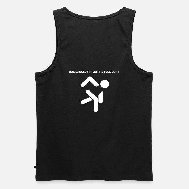 Evolution Jumpstyle 2 - Männer Premium Bio Tank Top - Schwarz