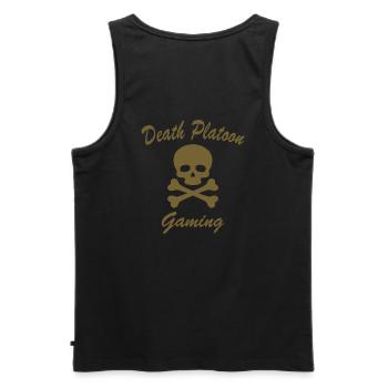 Officiel - Death Platoon Gaming - Débardeur bio Premium Homme - noir - Dos - AI Model Male 178 light (178cm)