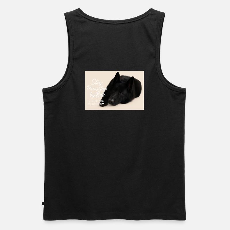 Bak - Männer Premium Bio Tank Top - Schwarz