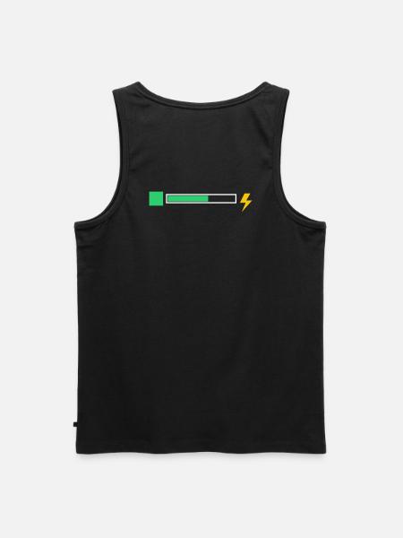 energy - Men's Premium Organic Tank Top - black