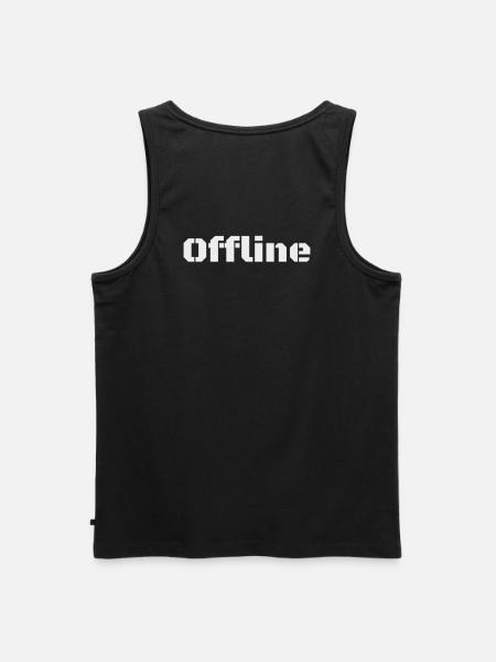 Offline - Men's Premium Organic Tank Top - black