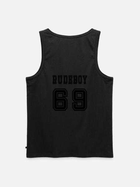 Rudeboy 69 - Débardeur bio Premium Homme - noir