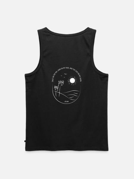 Salt in the air - Men's Premium Organic Tank Top - black