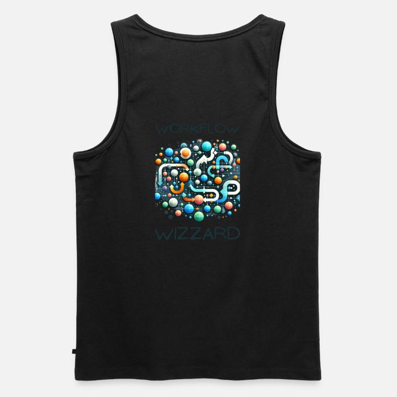 Workflow-Wizzard - Männer Premium Bio Tank Top - undefined