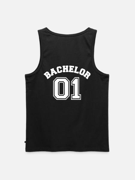 Bachelor 01 - Débardeur bio Premium Homme - noir