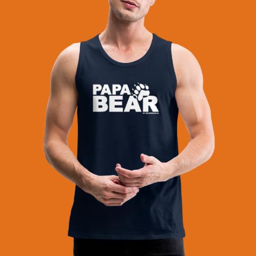 papa bear new - Men's Premium Tank Top