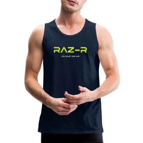 RAZ-R Debut Single 'Cradle to Grave' - Men's Premium Tank Top