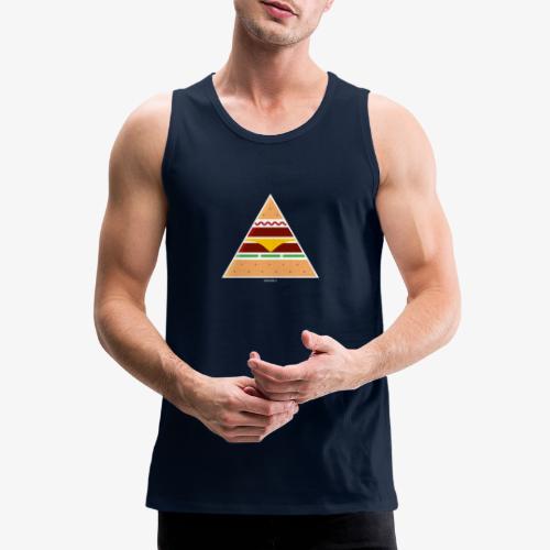 Triangle Burger - Canotta premium da uomo