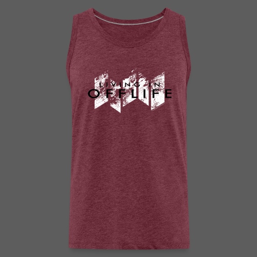 Living-in-OFFLIFE_forColo - Männer Premium Tank Top