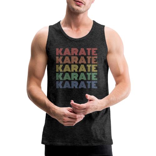 Rainbow Karate - Männer Premium Tank Top
