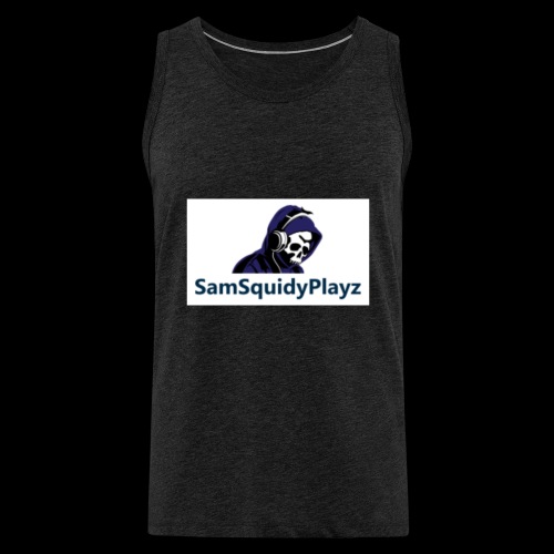 SamSquidyplayz skeleton - Men's Premium Tank Top