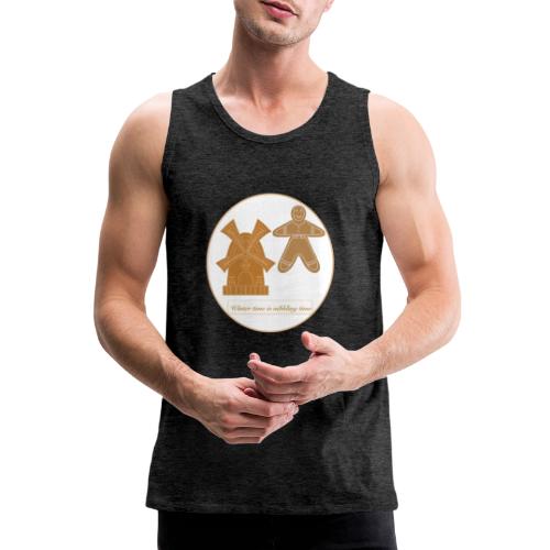 winter time is nibbling time - Männer Premium Tank Top