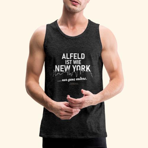 Alfeld ist wie New York - Männer Premium Tank Top