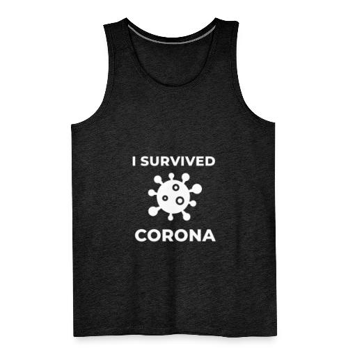 I survived Corona (DR23) - Männer Premium Tank Top