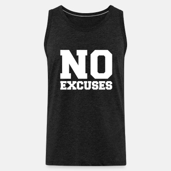 No excuses - Singlet for men