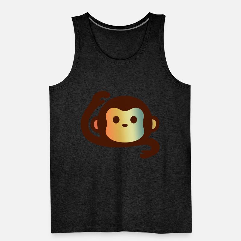 MONKEY MONKEY MONKEY MONKEY Men's Premium Organic Tank Top