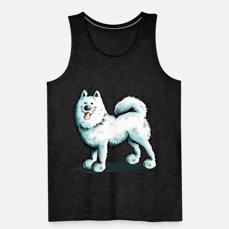 Sammy Samoyed - Samoyède Débardeur bio Premium Homme