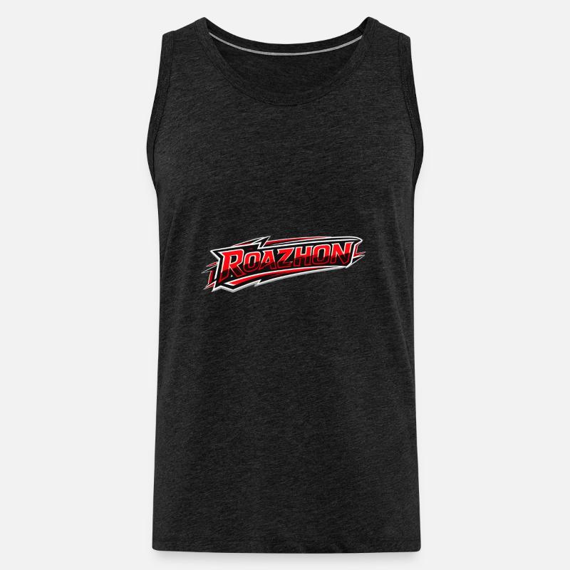 ROAZHON - Männer Premium Bio Tank Top - Anthrazit