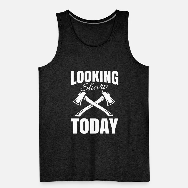 Axe Throw Axe Thrower Axe Axe Gift Men's Premium Organic Tank Top