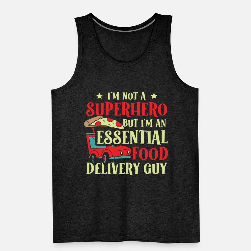 Ich Bin Kein Superheld, Aber Ich Bin Ein Männer Premium Bio Tank Top