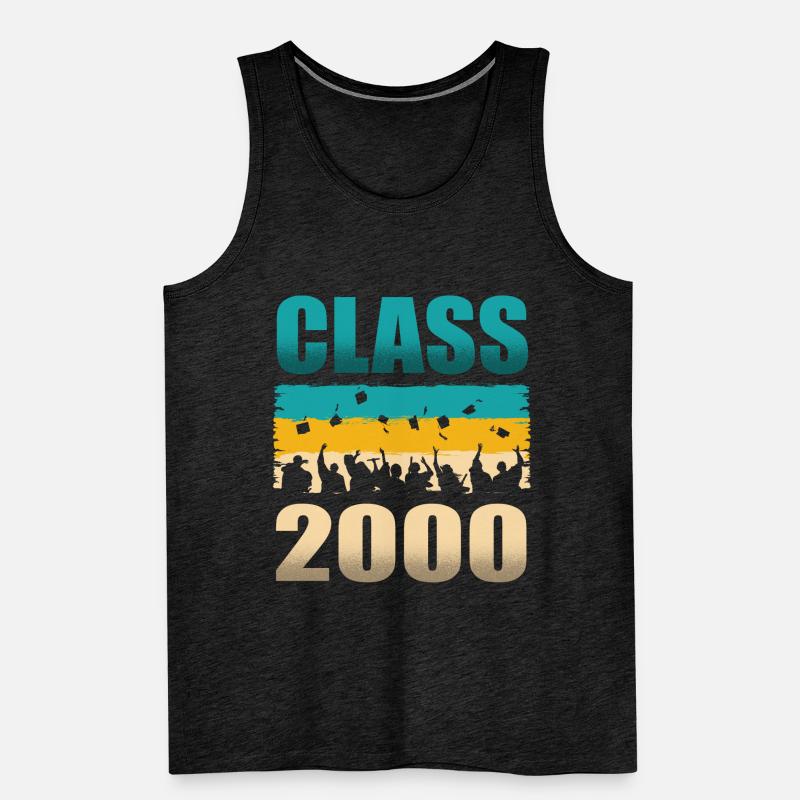 Classe 2000 Décennie 2000 Ère Millénium Millésime Débardeur bio Premium Homme