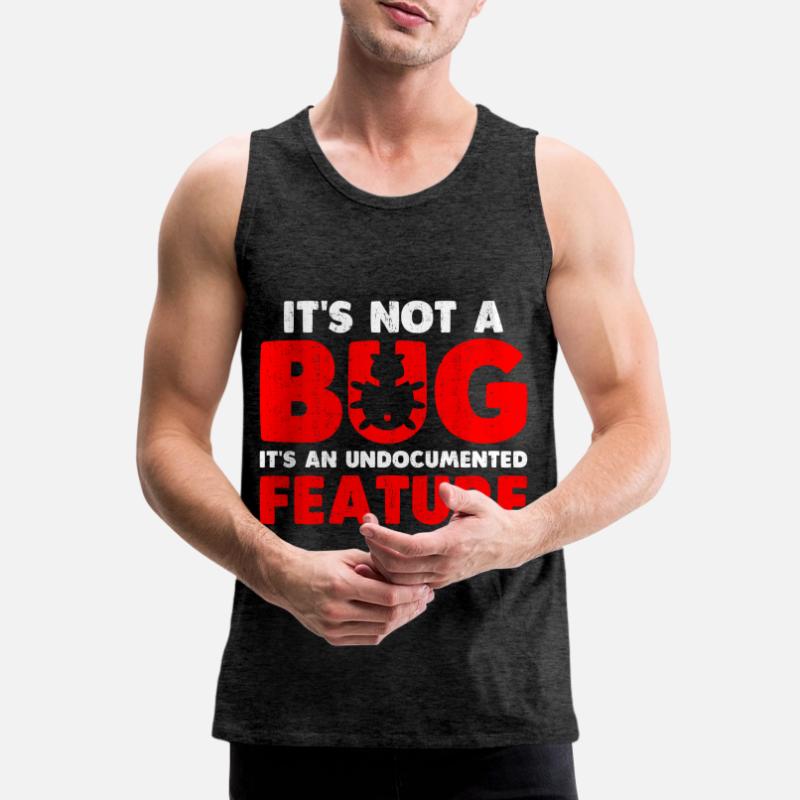 Web Developer Website Development IT Programmer Men's Premium Organic Tank Top