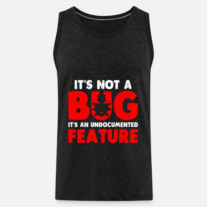 Webentwickler Website-entwicklung It-programmierer - Männer Premium Bio Tank Top - Anthrazit