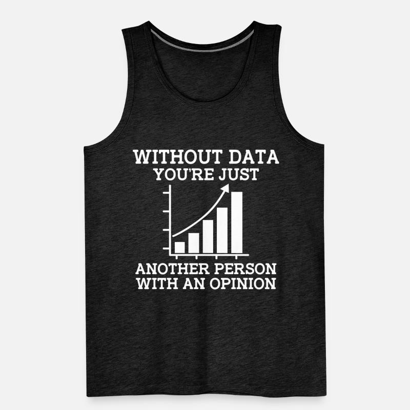 Statistik Datenanalyse Beruf Statistiker Männer Premium Bio Tank Top