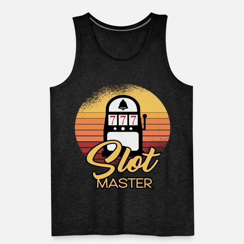 Maître de machine à sous Débardeur bio Premium Homme