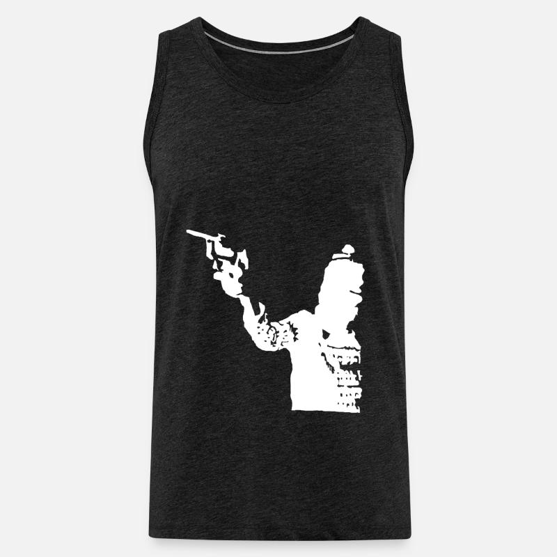 Robber - Männer Premium Bio Tank Top - Anthrazit