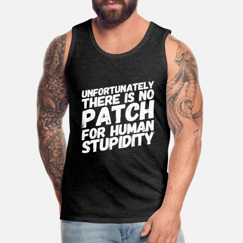 Admin Administrator Computer Science Computer Men's Premium Organic Tank Top