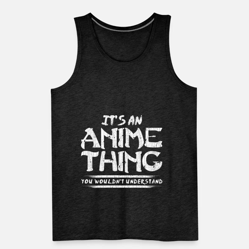 C'est un truc d'anime que tu ne comprendrais pas Débardeur bio Premium Homme