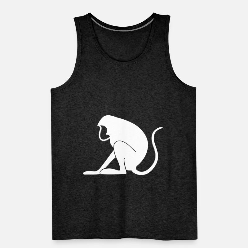 Monkey Monkey Monkey-like Monkey Monkey Men's Premium Organic Tank Top