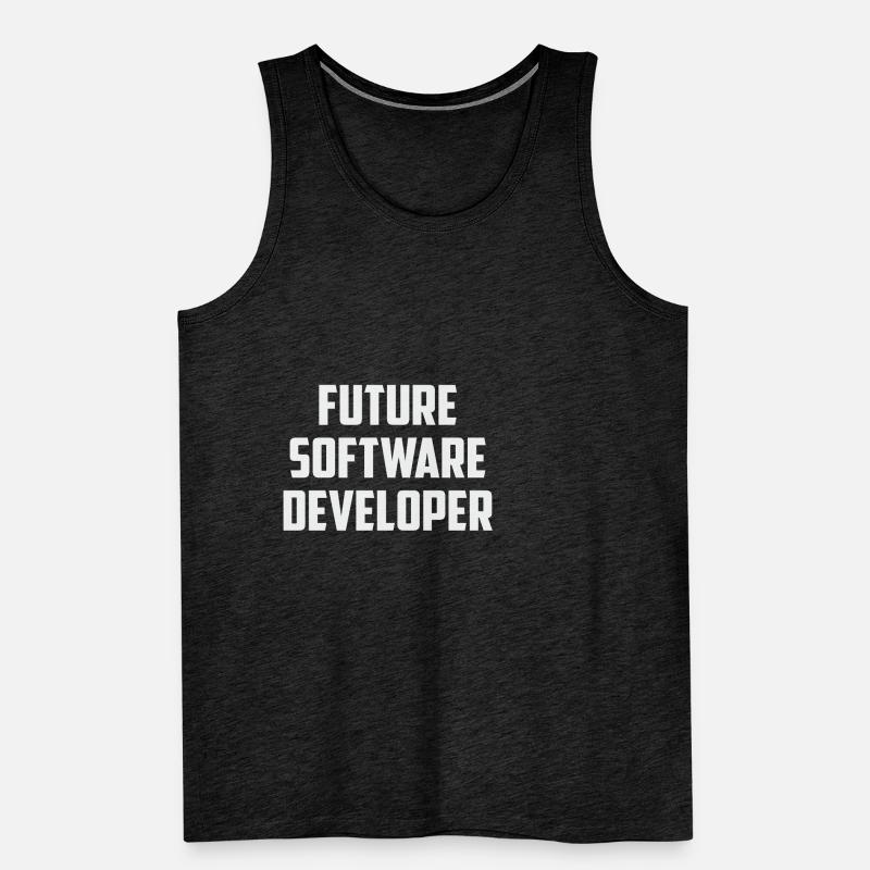 Future Software Developer Computer Nerd Männer Premium Bio Tank Top