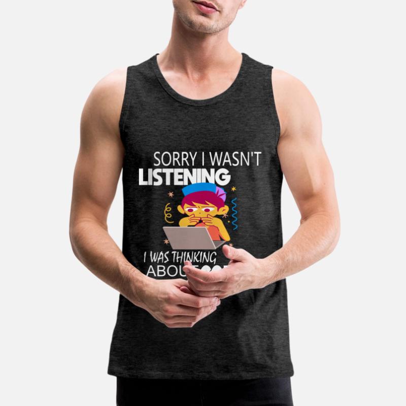 Coding Coder Programmierer Männer Premium Bio Tank Top