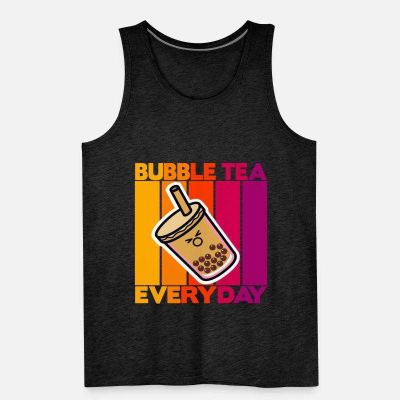 Bubble Tea tutti i giorni Canottiera ecologica premium da uomo