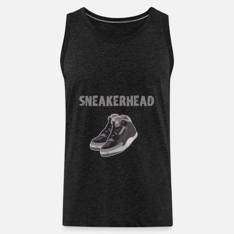 Sneakerhead, Sneaker, Geschenk - Männer Premium Bio Tank Top - Anthrazit