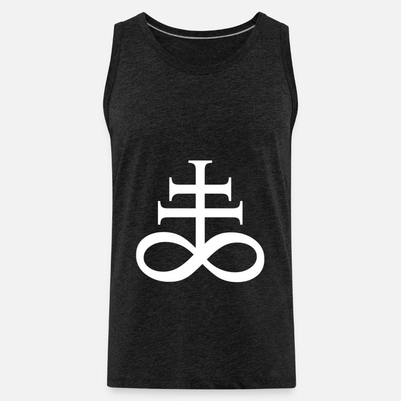 Leviathan Cross - Männer Premium Bio Tank Top - Anthrazit