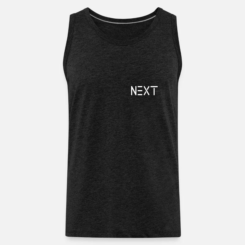 NEXTdesign - Männer Premium Bio Tank Top - Anthrazit