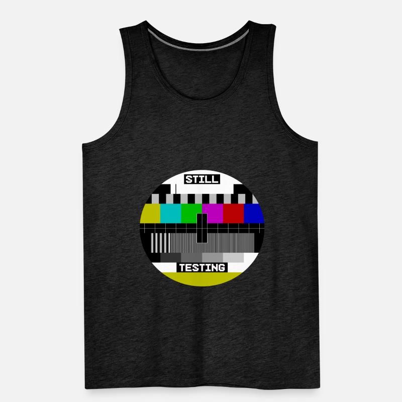Still Testing Test Image test screen Men's Premium Organic Tank Top