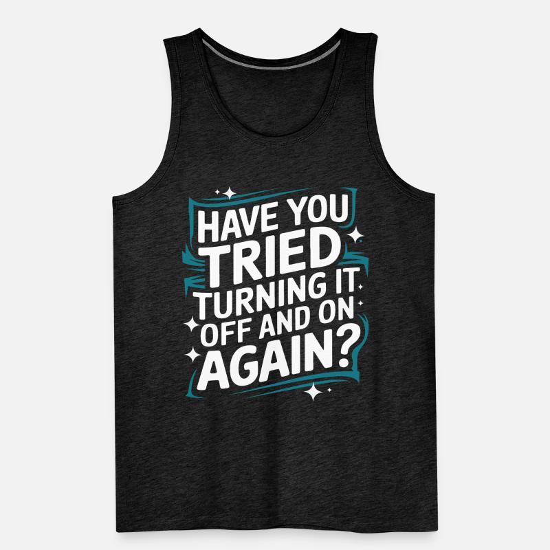 Technical Support Computer Men's Premium Organic Tank Top