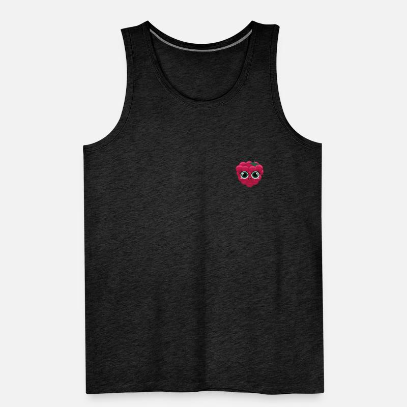 Ruby Raspberry Men's Premium Organic Tank Top